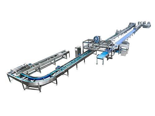 托盘式曲奇蛋糕半自动生产线 